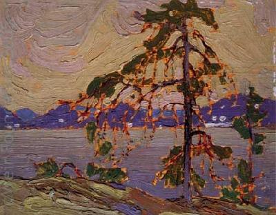 Tom Thomson Oil sketch for The Jack Pine